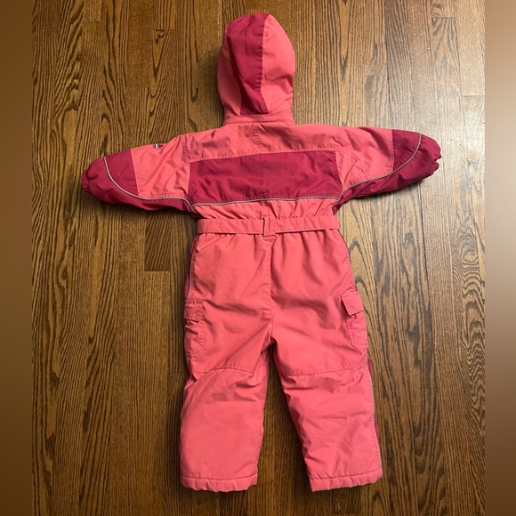Children’s Place Girls Snowsuit 24m 2T Pink Thermolite Plus Insulated - Picture 4 of 5